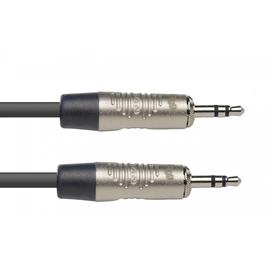 Stagg N series Audio Cable, Mini Jack/Jack (m/m), Stereo, 3 m (10')